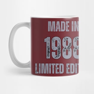 Vintage Made in 1988 , Limited Edition  , Gift for Mom Dad Birthday Mug